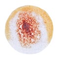 CloseÃ¢â¬â¹upÃ¢â¬â¹ bubblesÃ¢â¬â¹ ofÃ¢â¬â¹ hot EspressoÃ¢â¬â¹ coffeeÃ¢â¬â¹ onÃ¢â¬â¹ whiteÃ¢â¬â¹ background.Ã¢â¬â¹ Top viewÃ¢â¬â¹ ofÃ¢â¬â¹ brown